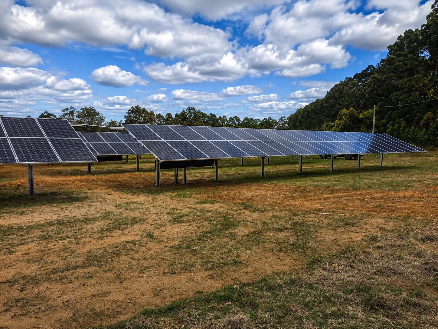 Kulnura solar array detail