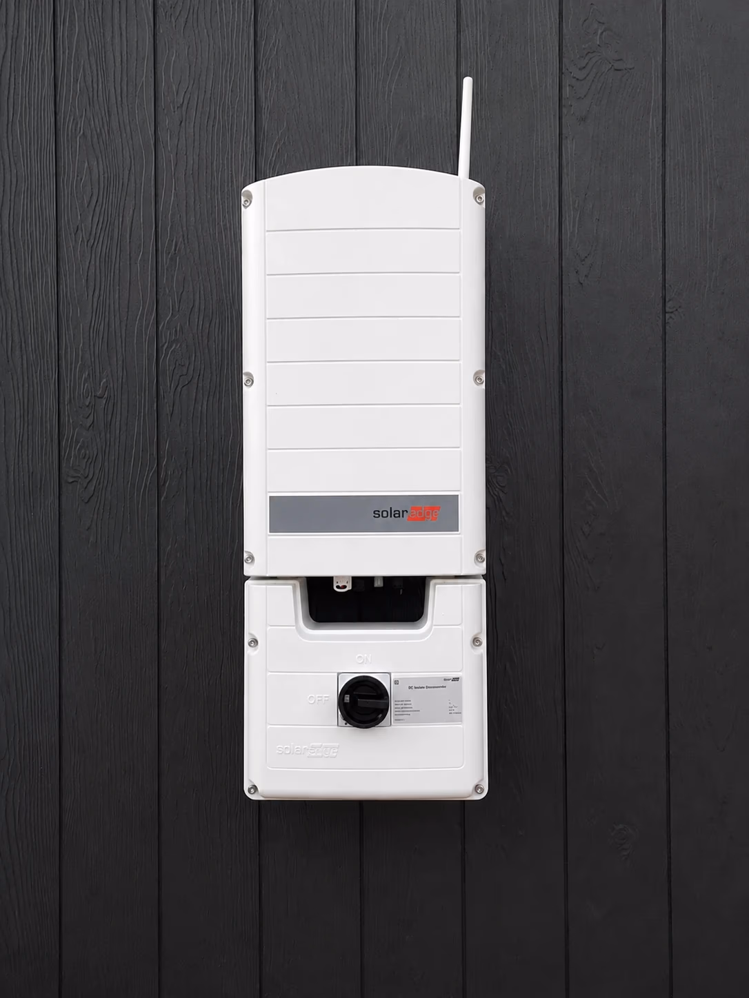 SolarEdge inverter at The Lane Retreat