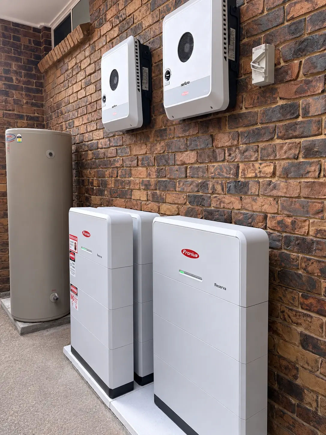 Professionally presented real Nexen Fronius installation in Australia