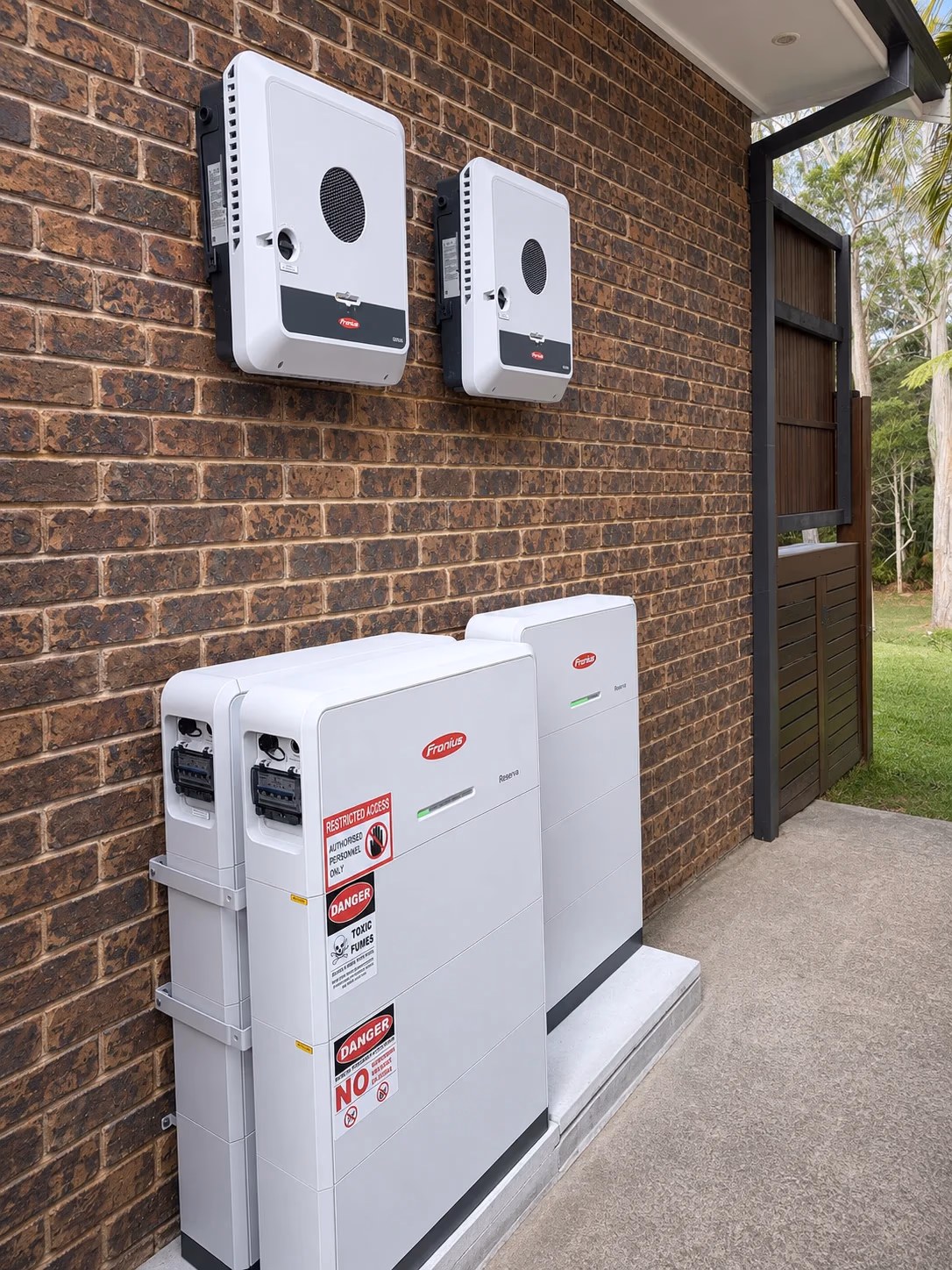 Professionally presented real Nexen Fronius installation in Australia