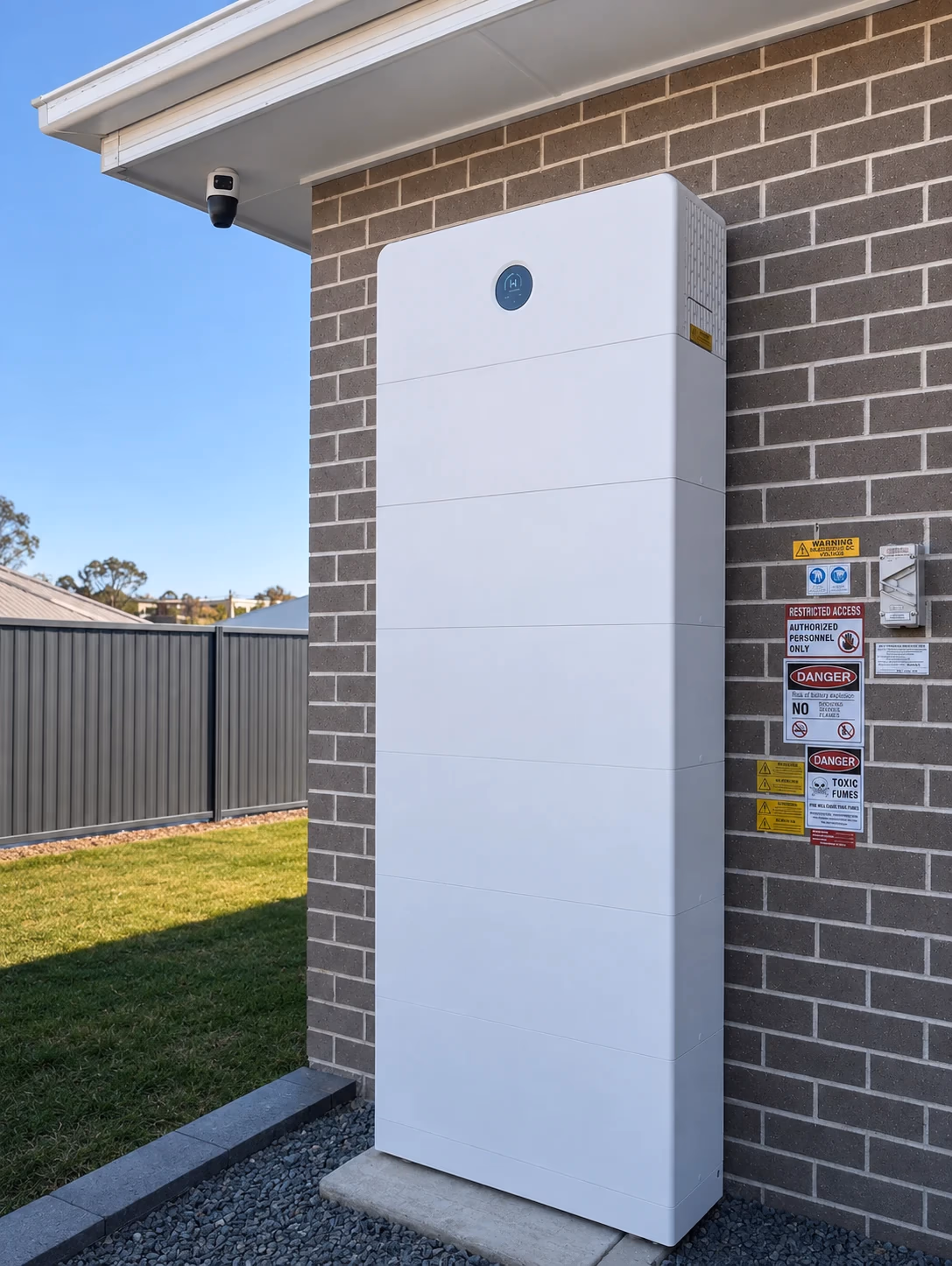 Professionally presented real Nexen GoodWe installation in Australia