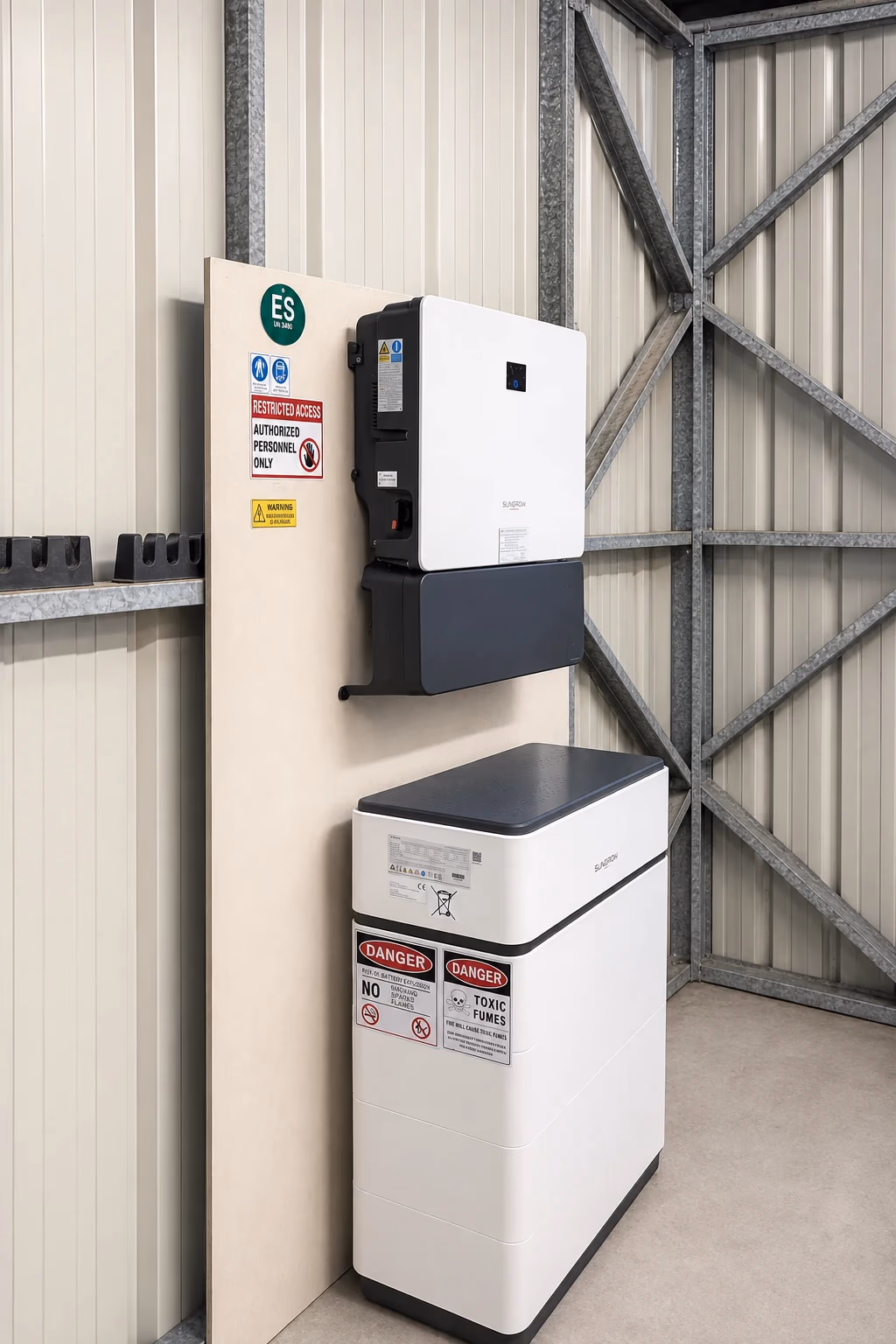 Professionally presented real Nexen Sungrow installation in Australia
