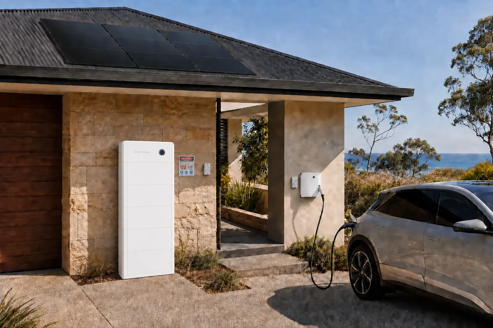 Concept of a Sigenergy home energy installation